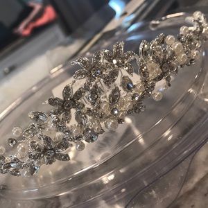David’s Bridal Silver Tiara